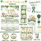 Safari Baby Shower Decorations,262pcs Wild Birthday Decorations Jungle Baby Shower Decorations Plates and Napkin Cups Backdrop Banner Tablecloth Balloons Garland Boxes,Serves 20